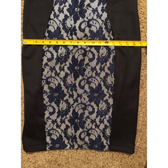 NWT Navy blue floral design aa studio brand size 8​ - Picture 7 of 8